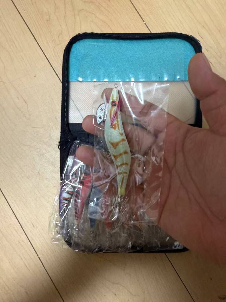 エギ まとめ売り 10本セット 専用ケース付き エギング アオリイカ 新品・未使用_画像3
