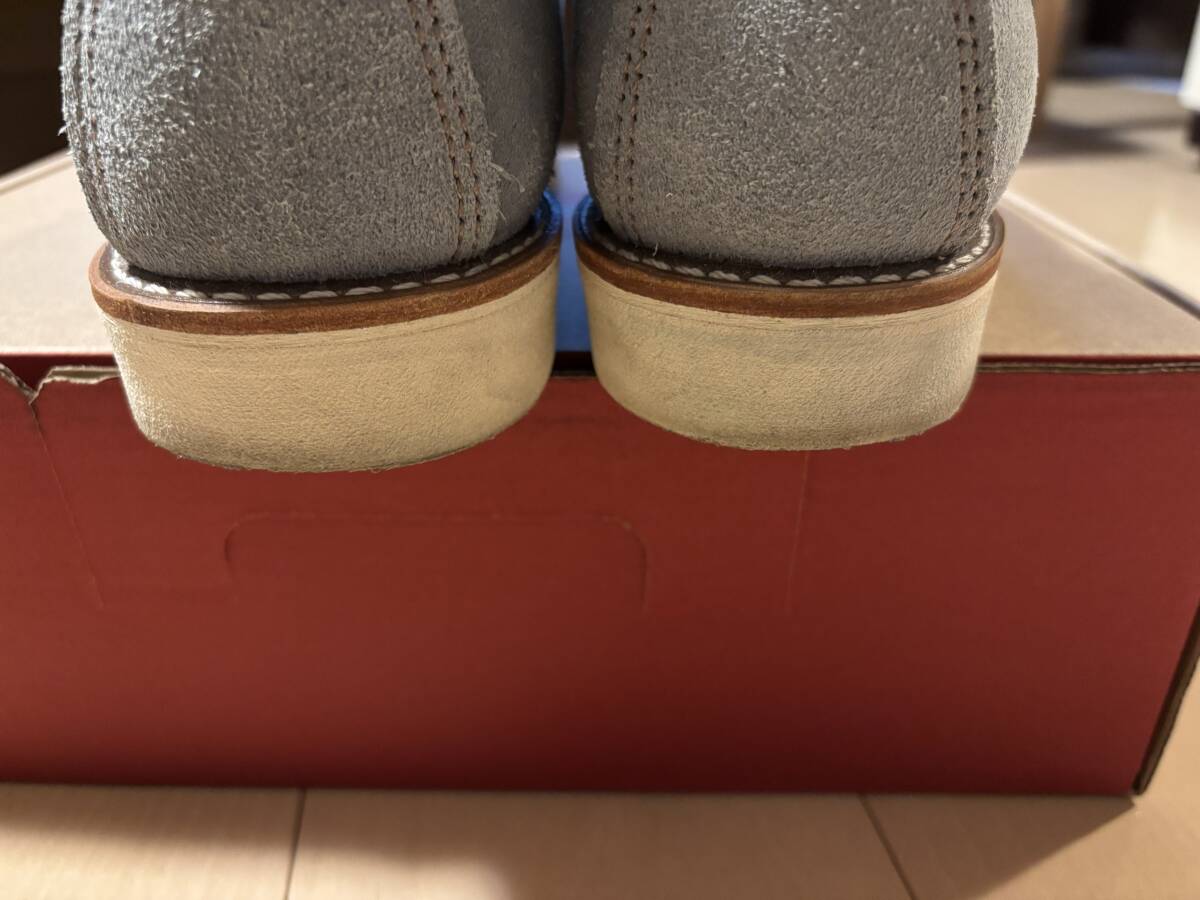 RED WING レッドウィング 8800 6-inch Classic Moc ダスティブルー「アビリーン」ラフアウト 9D ★美品★_画像3