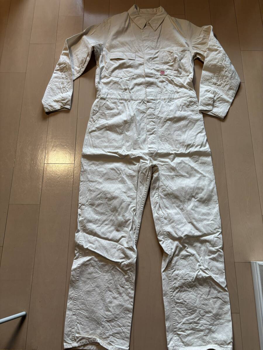 横浜 JUNKY CLASSICS 別注 HEADLIGHT ヘッドライト ツナギ オールインワン 42 ★美品★_画像1