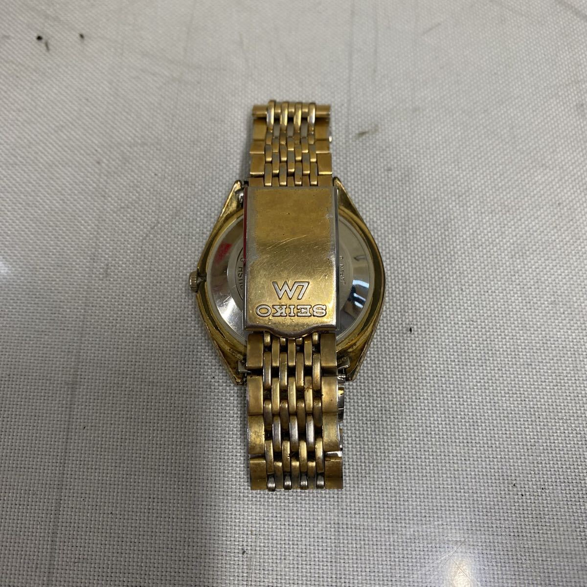 ▲232 SEIKO セイコー 腕時計 ロードマチック 5606-7190 自動巻き ゴールド_画像2