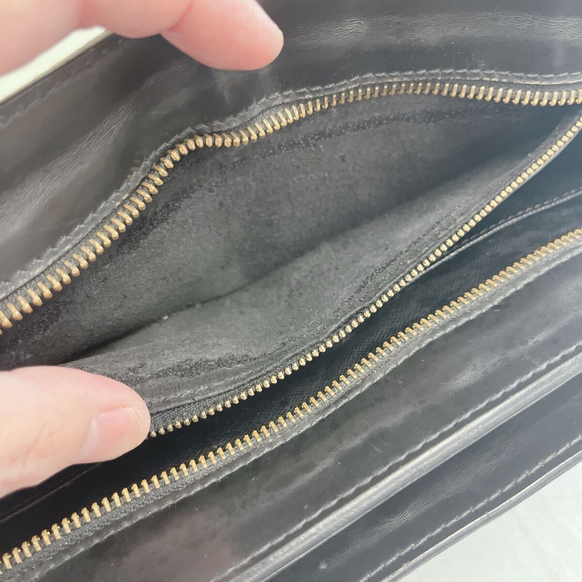 LOUIS VUITTON ルイヴィトン クラッチバッグ セカンドバッグ アンギャン M52112 エピ_画像9