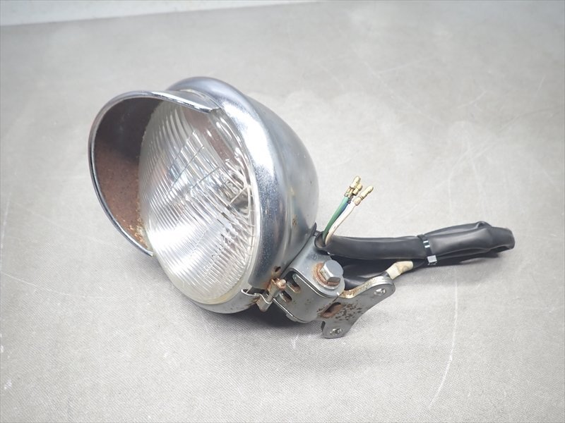 B1R7-1015 ホンダ ジョーカー90 ヘッドライト レンズ 純正品 【HF09-100～ 動画有】_画像3