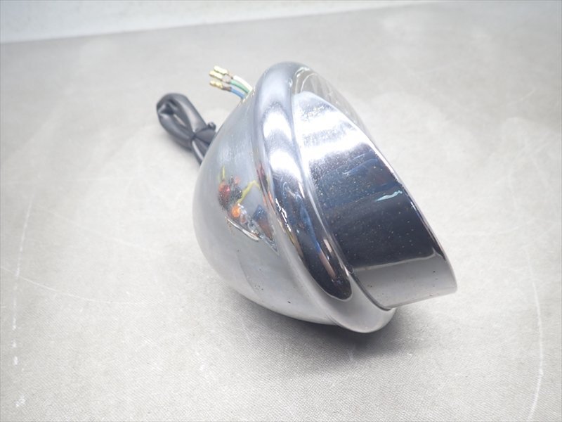 B1R7-1015 ホンダ ジョーカー90 ヘッドライト レンズ 純正品 【HF09-100～ 動画有】_画像4