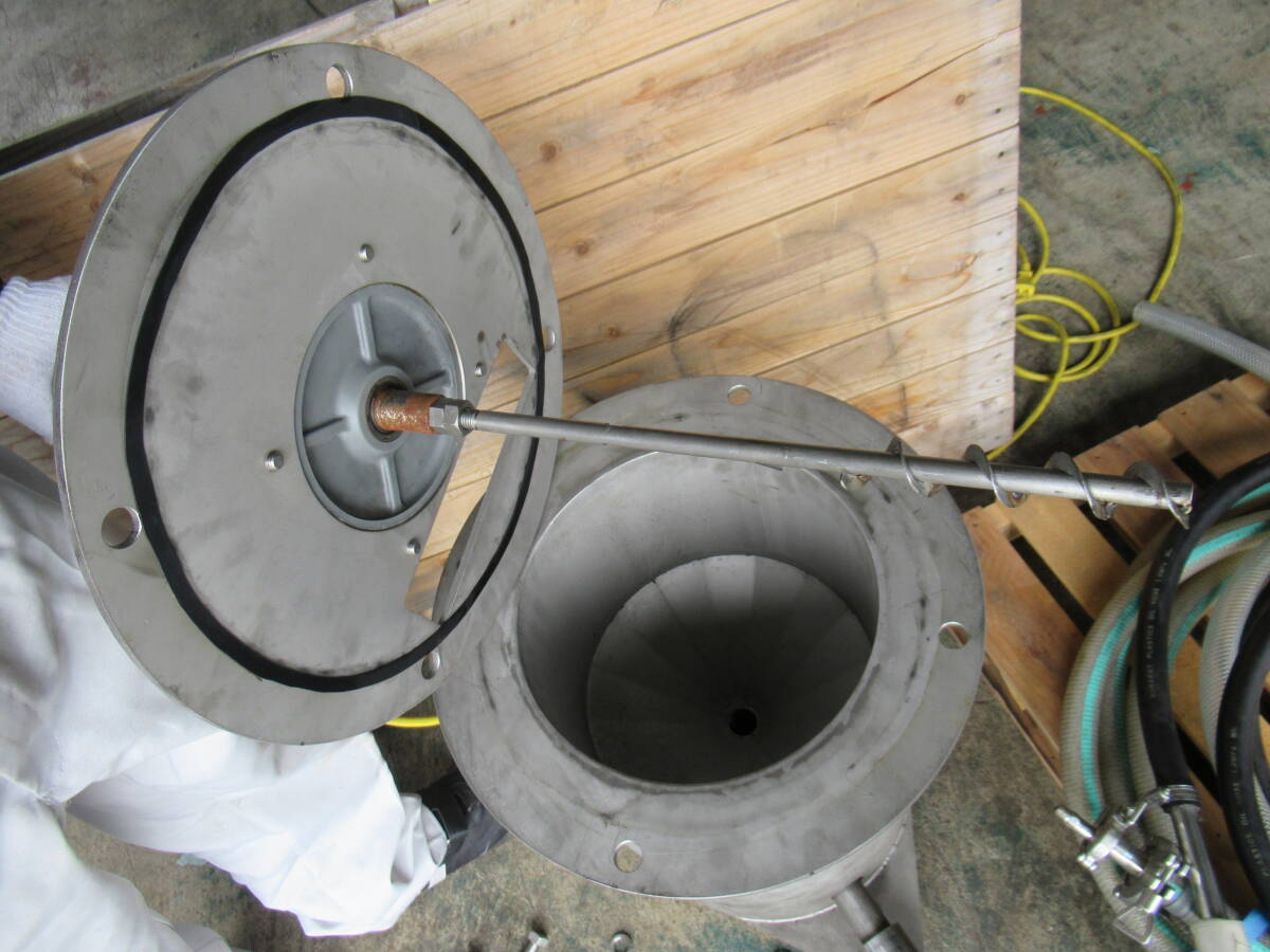 нержавеющая сталь Sand blast машина специальный заказ товар .. motor 100V б/у Fukuyama transportation управление делами ..