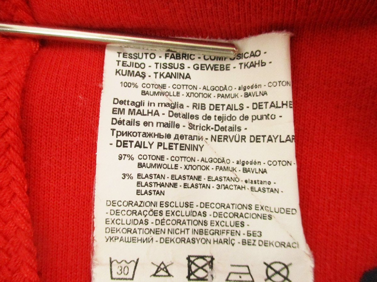 エンポリオアルマーニ EA7 ＜デカロゴ コットン パーカー ＞M1731m_画像10