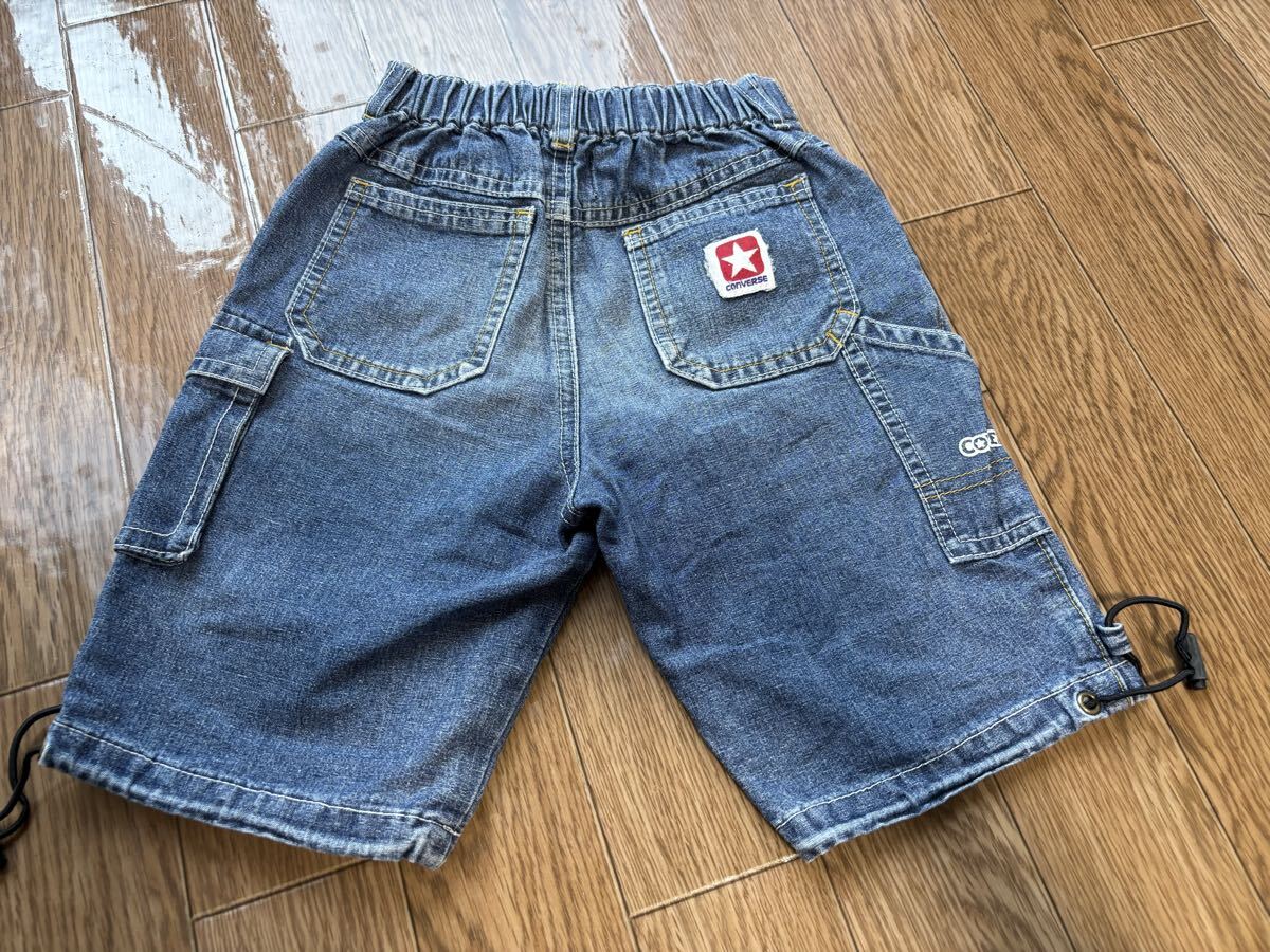 【CONVERSE】コンバース☆ダメージデニム風ハーフパンツ95☆ベビーキッズジーンズ_画像4