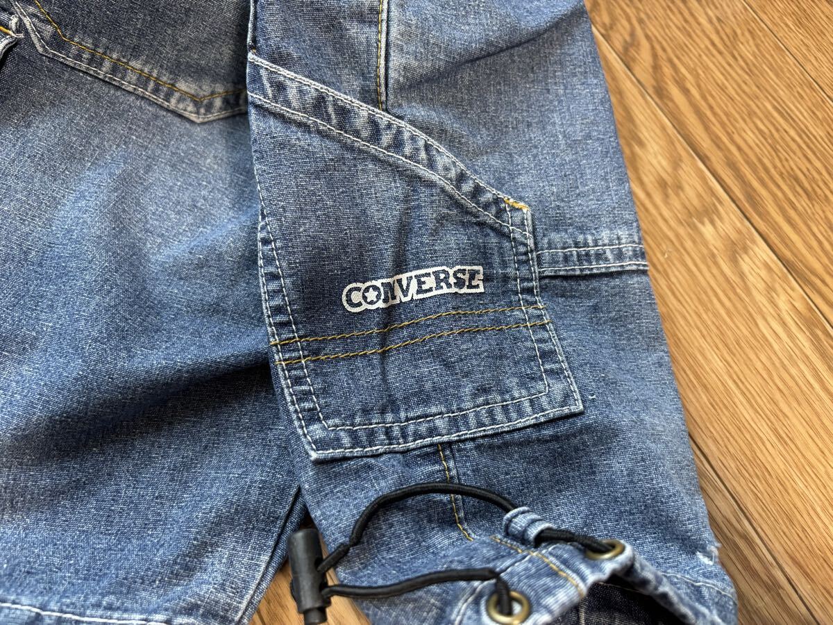 【CONVERSE】コンバース☆ダメージデニム風ハーフパンツ95☆ベビーキッズジーンズ_画像5