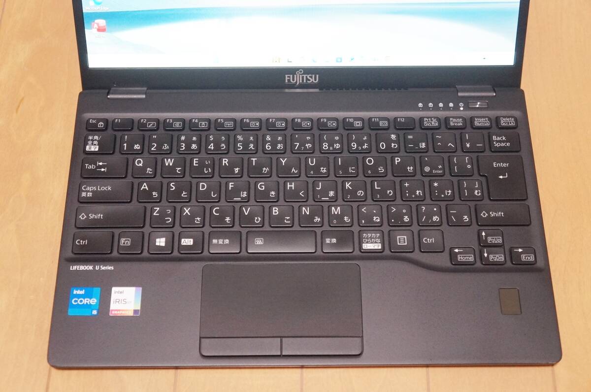 富士通 Ultrabook LIFEBOOK U9311/F Windows11 Pro Core i5 16GB SSD256GB 大容量バッテリー 13.3型 Office 2021 Pro Plus 日本製・美品_画像2