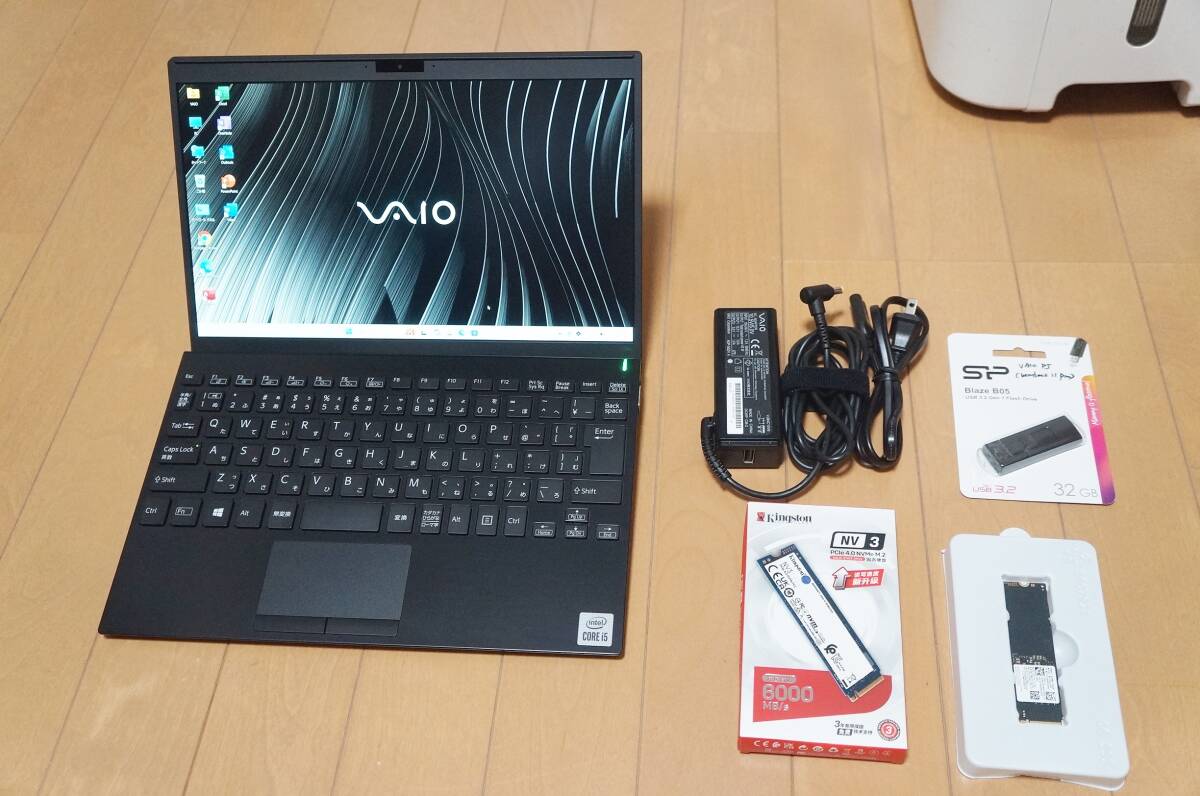 VAIO Pro PJ Windows11 Pro Core i5 16GB 新品 SSD1TB 12.5型 フルHD Office 2021 Professional Plus 美品?送料込み