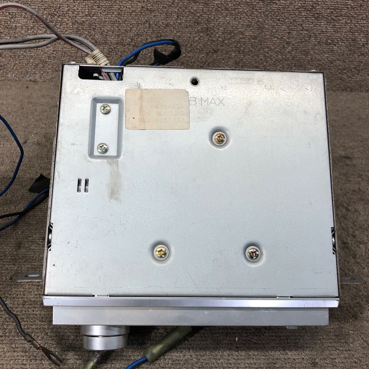 AV10-387 супер-скидка машина стерео clarion PA-8002A 0053433 кассетная дека кассетная дека аудио корпус только электризация подтверждено б/у текущее состояние товар 