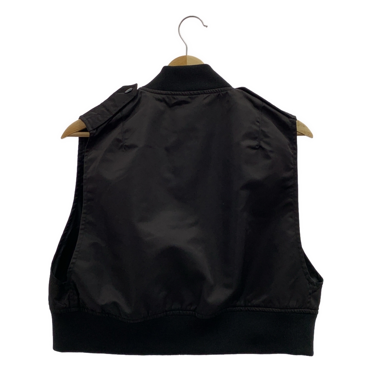 HYKE / ハイク TYPE L-2A CROPPED TOP ナイロン クロップド ベスト_画像4