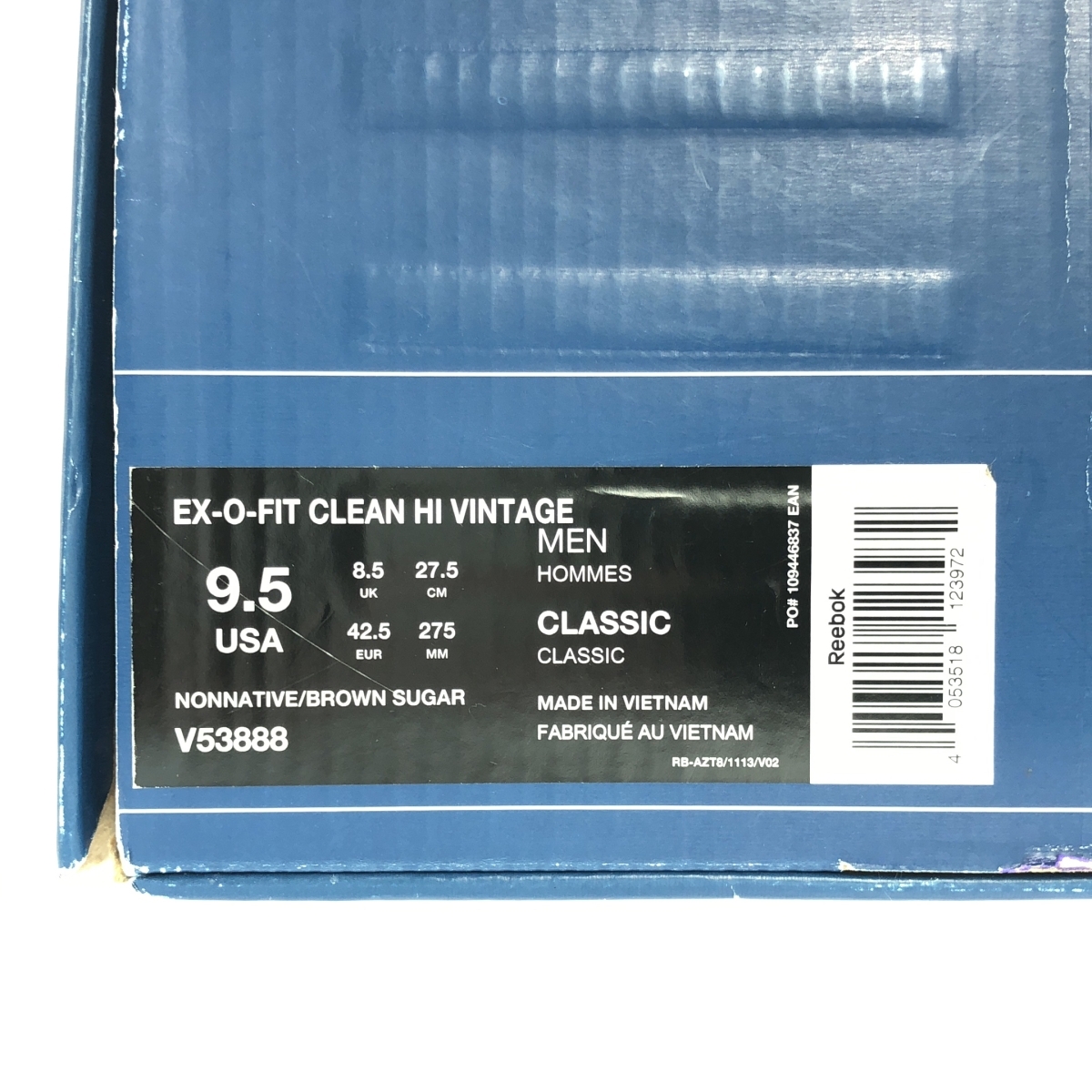 Reebok / リーボック × Sand.W.Man サンドマンコラボ EX-O-FIT CLEAN Hi VINTAGE ハイカットスニーカー_画像8