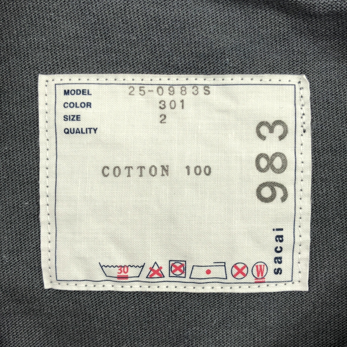 sacai / サカイ Print T-Shirt プリント Tシャツ_画像5