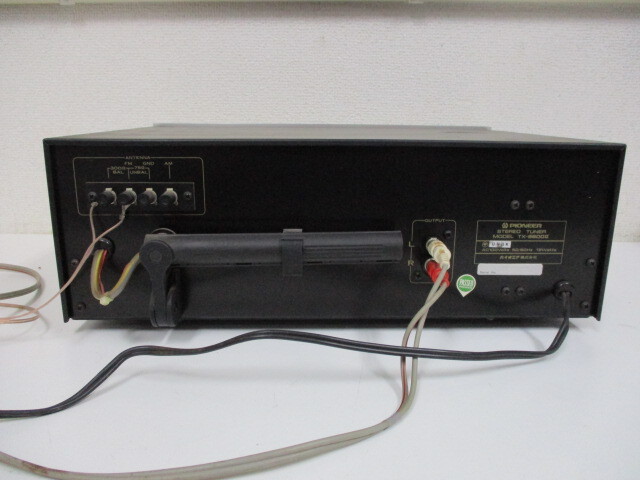PIONEER パイオニア ステレオチューナー TX-6600II 中古品 激安1円スタート_画像6
