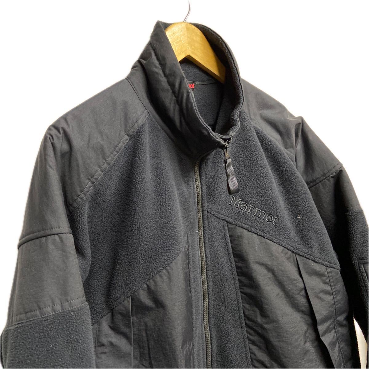 【Marmot マーモット】TOMQJL47SG アルピニスト テック セーター フリースジャケット Mサイズ ブラック ポリエステル 2510oki h_画像5
