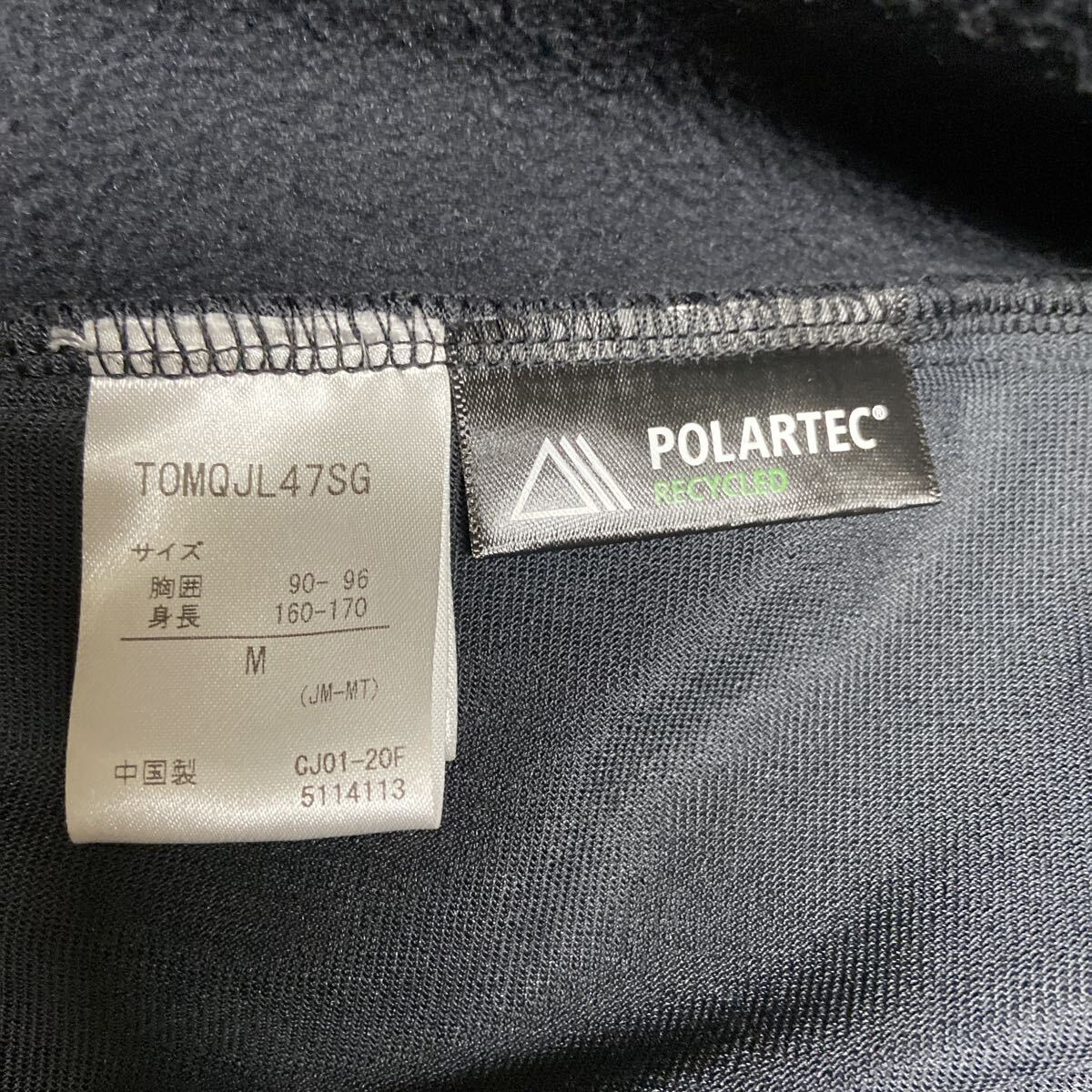 【Marmot マーモット】TOMQJL47SG アルピニスト テック セーター フリースジャケット Mサイズ ブラック ポリエステル 2510oki h_画像8