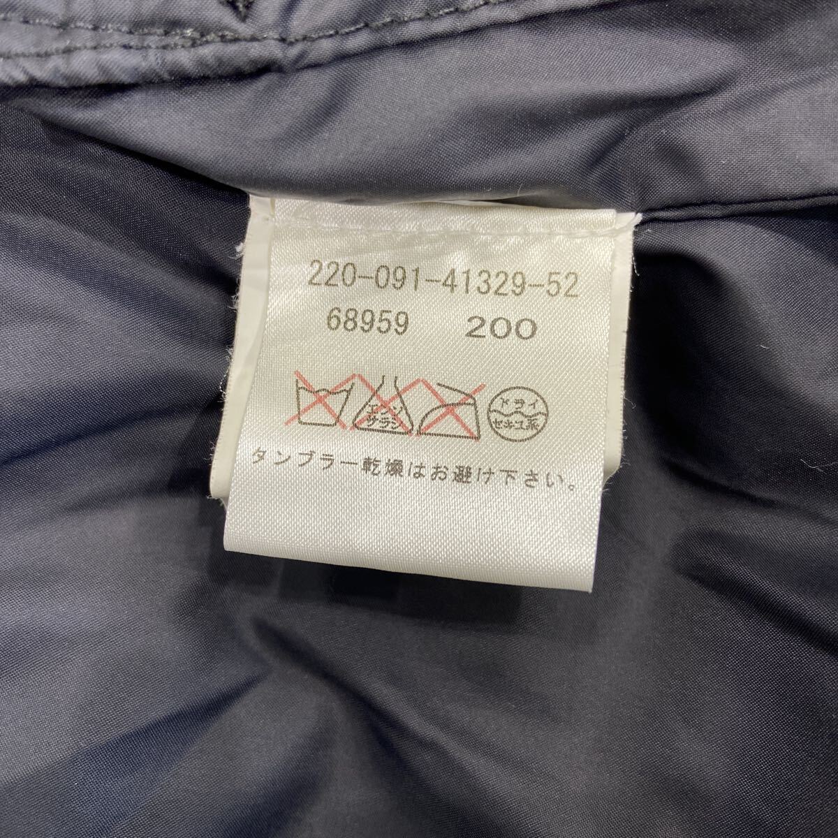 【MONCLER モンクレール】220-091-41329-52 ダウンジャケット ベージュ サイズ00 ナイロン 無地 フード取外し可能 2510oki t_画像9