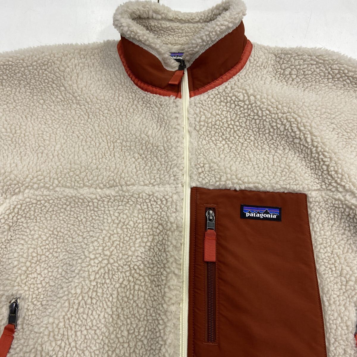 【patagonia パタゴニア】STY23056FA20 フリースジャケット ベージュ Mサイズ ポリエステル アウター 2510oki t_画像3