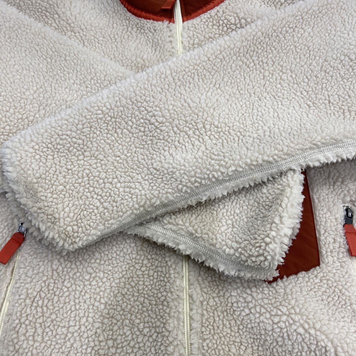 【patagonia パタゴニア】STY23056FA20 フリースジャケット ベージュ Mサイズ ポリエステル アウター 2510oki t_画像4