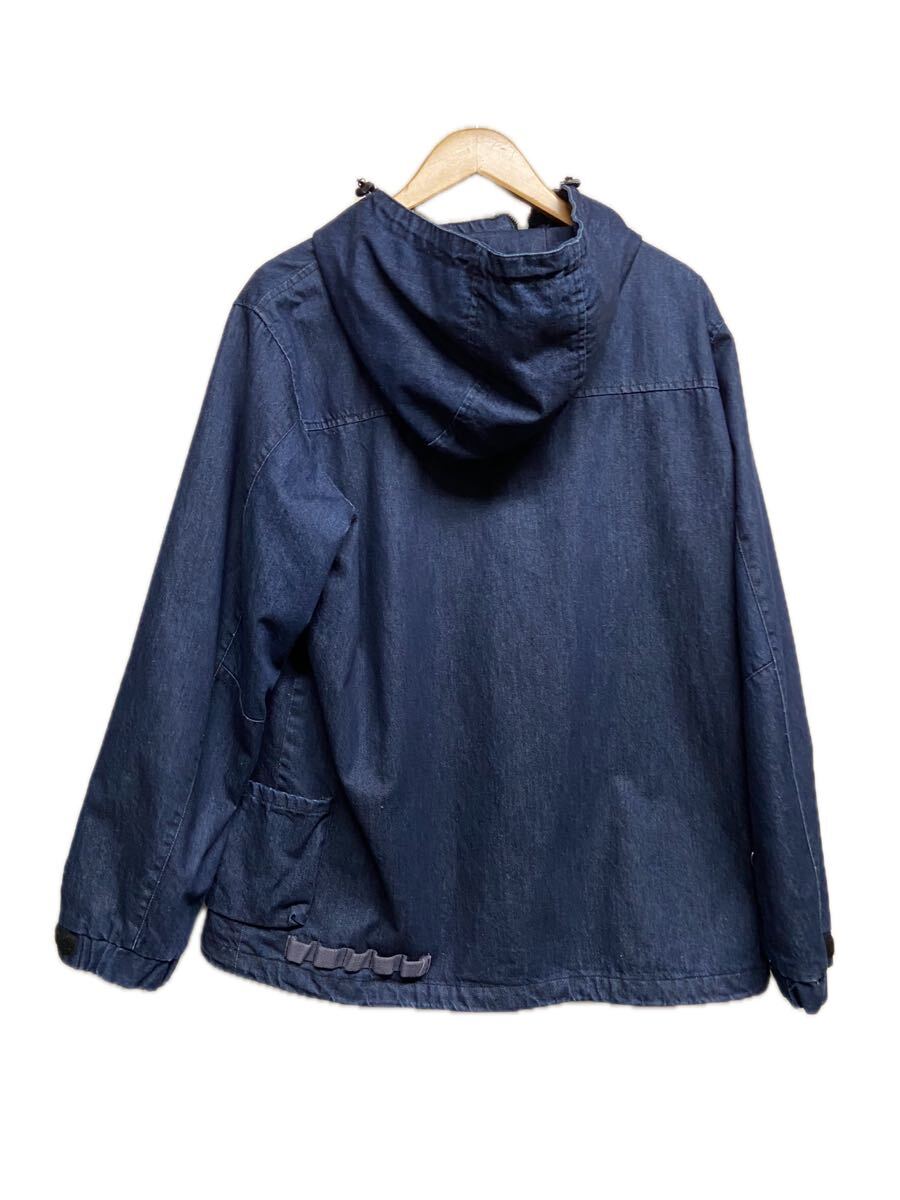 【grn ジーアールエヌ】GO201QZ ジャケット HIASOBI インディゴ XLサイズ コットン フーディ 2510oki t_画像2