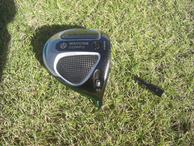 WACCINE COMPO ワクチン コンポ wacwac-8 10.5° 430㏄ スリーブ付き☆鍛造DAT55_画像1