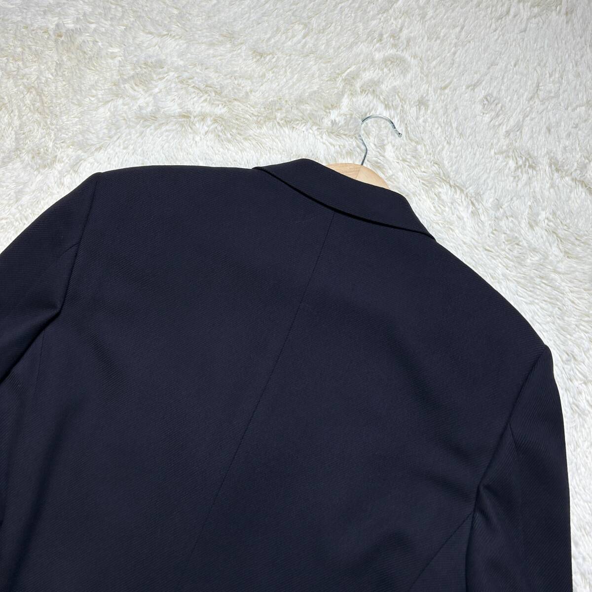 美品/スーパー120/デルフィノ◎REDAELLI レダエッリ BARNEYS NEWYORK バーニーズニューヨーク テーラードジャケット 紺ブレ L相当 ネイビー_画像8