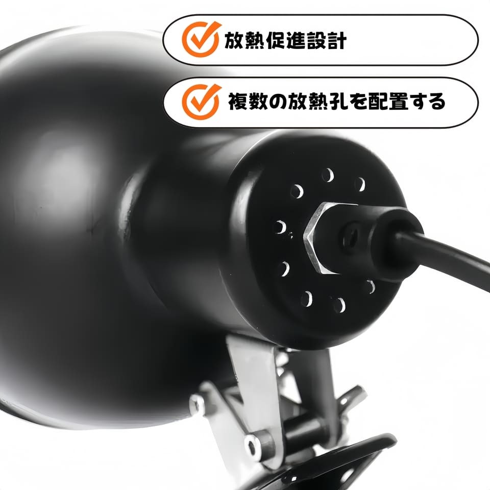 両生類向け クリップドームライト小 爬虫類 リクガメ ヤモリトカゲ レオパード ヤドカリトカゲ カメ カエル ハムスター ヘビ_画像4