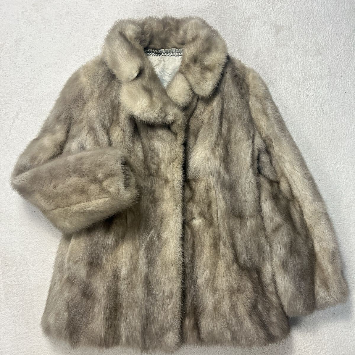 毛皮 リアルファー ラムレザー MINK ミンク ショール ロング丈 ハーフ丈 コート サファイアミンク デミバフミンクエンバ まとめ 8点 セット_画像3