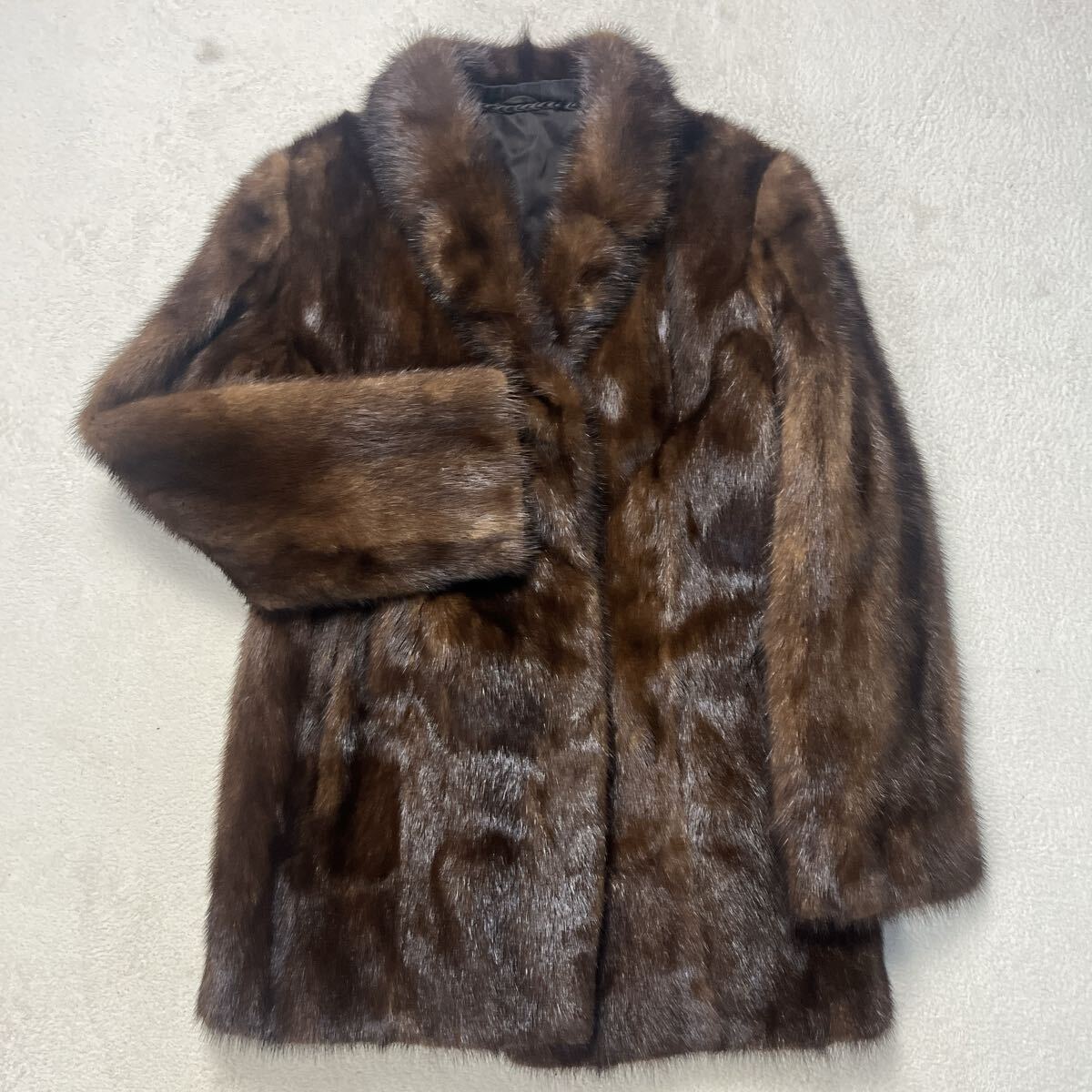 毛皮 リアルファー ラムレザー MINK ミンク ショール ロング丈 ハーフ丈 コート サファイアミンク デミバフミンクエンバ まとめ 8点 セット_画像4