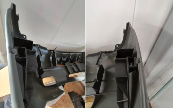 ★　マツダ　ボンゴ　SKP2V　フロントバンパー　グレー素地ぬりなし　法人様送りのみ　　北海道沖縄離島発送不可　　自管理5ta355_画像7