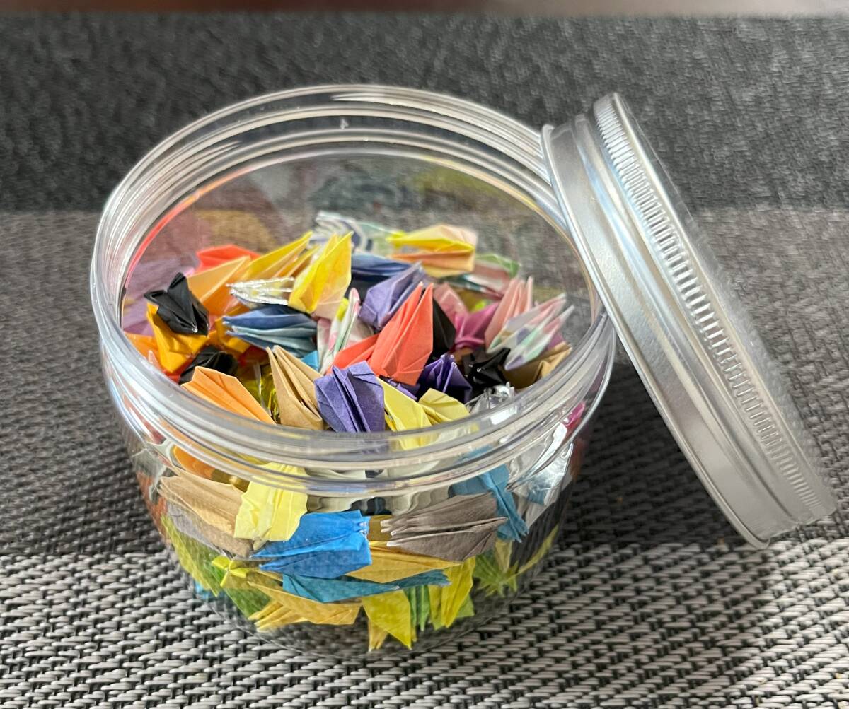 【折り紙 折り鶴 215羽】⑦-10_画像3