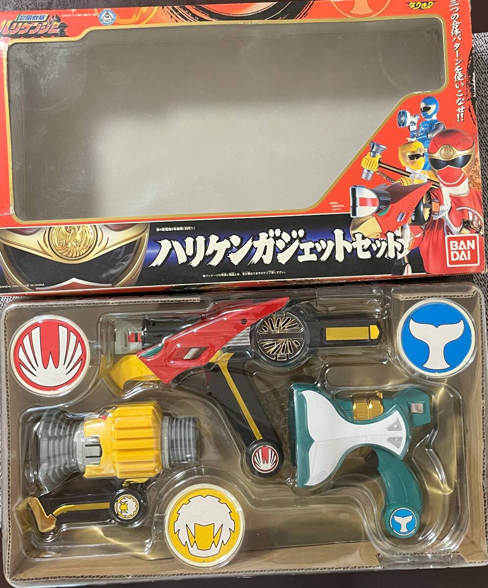 忍風戦隊ハリケンジャー (ハリケンガゼットセット 箱付き 中古品)_画像3