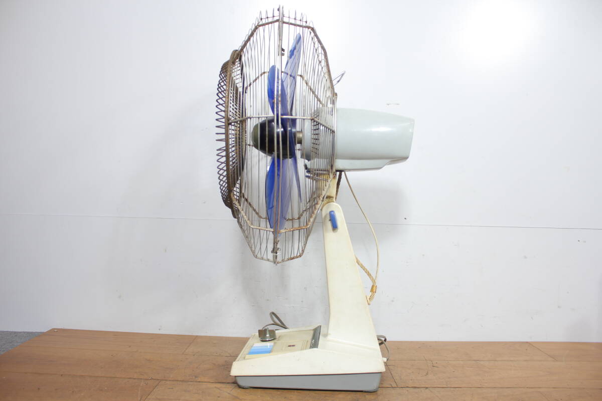 ☆【2W1011-1】 National ナショナル 扇風機 F-40SH 100V 3枚羽 40cm ジャンク 再_画像6
