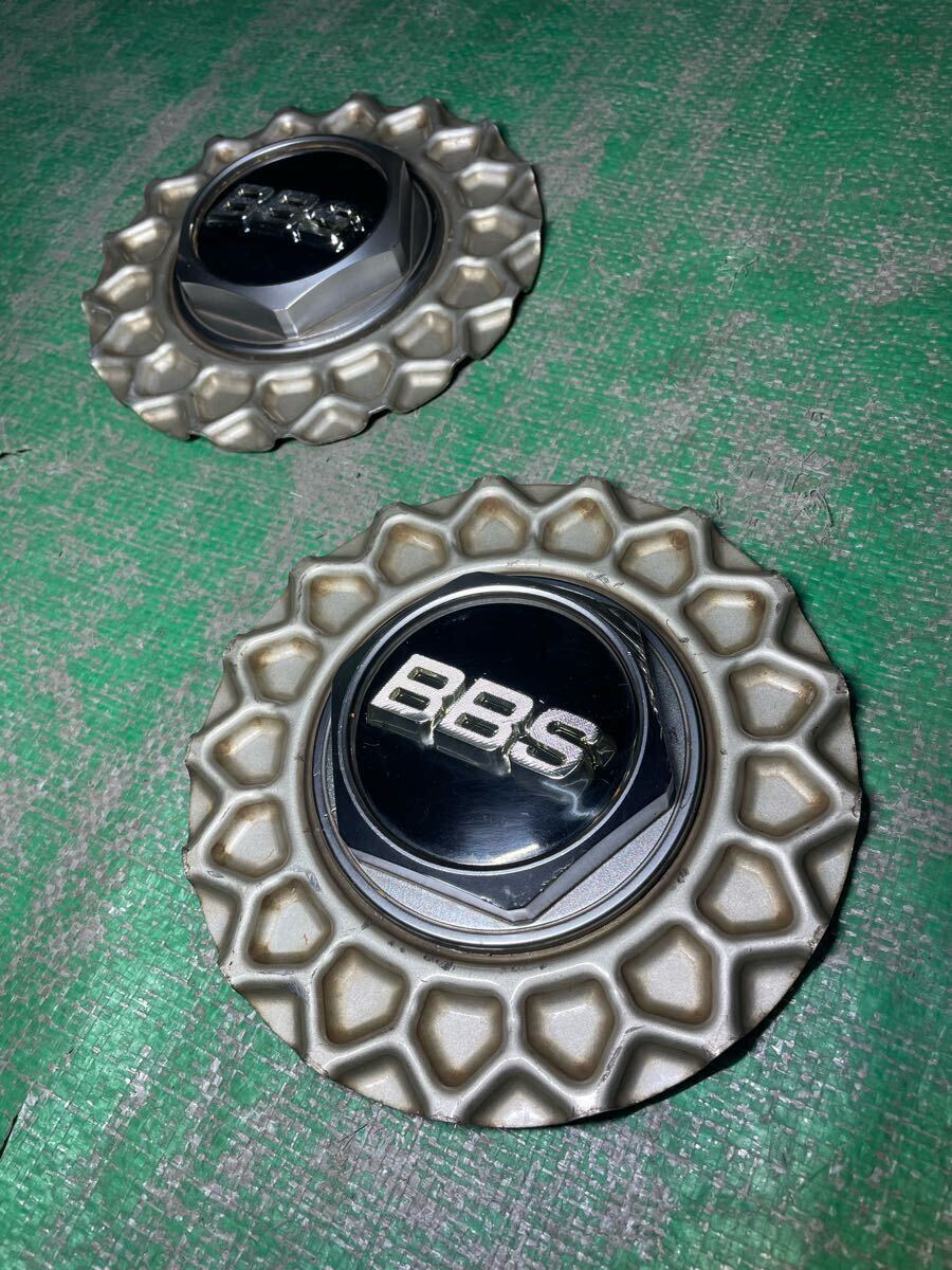 BBS ホイールキャップ 2枚セット ロック式0924036.0923131.0923133.0923137 GERMANY ハブキャップ センターキャップ ③_画像2