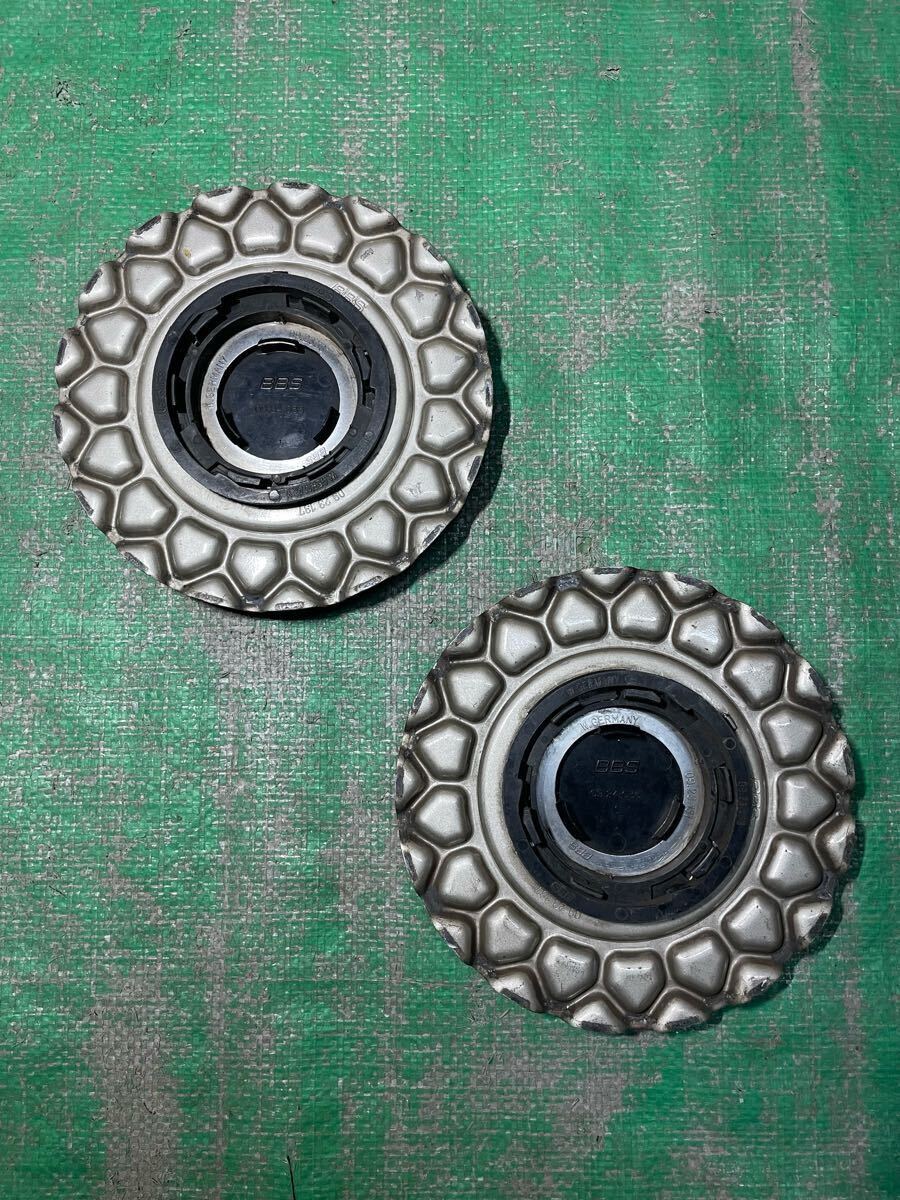 BBS ホイールキャップ 2枚セット ロック式0924036.0923131.0923133.0923137 GERMANY ハブキャップ センターキャップ ③_画像7