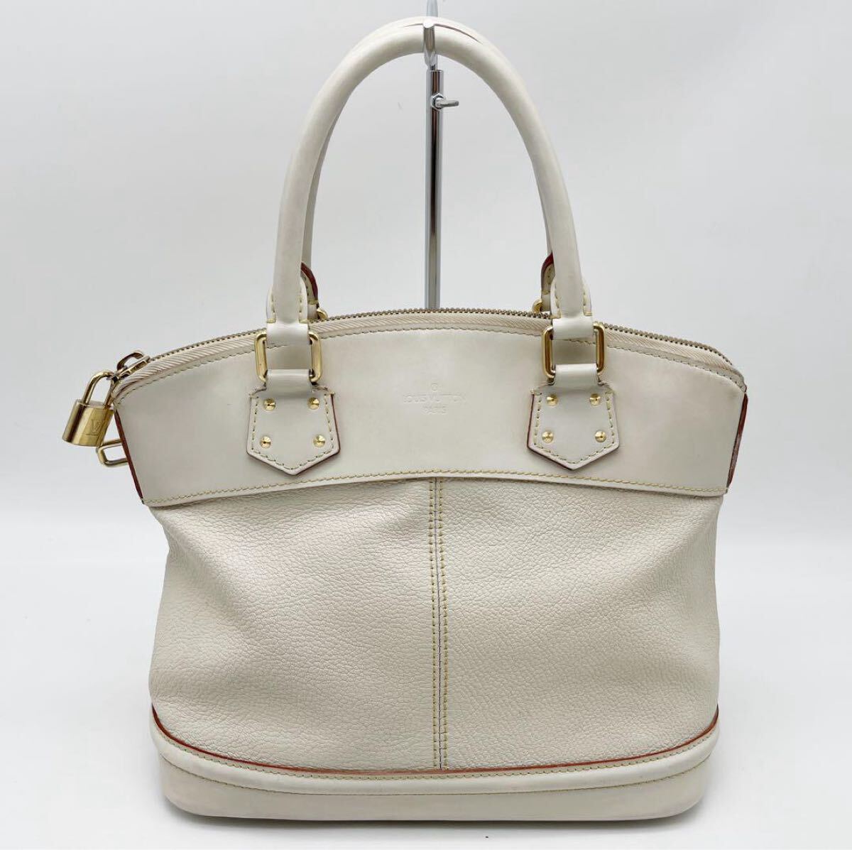 LOUIS VUITTON　ルイヴィトン　ロックイットPM スハリ ハンドバッグ　手提げバッグ　ホワイト系　M91887　TH1016_画像1