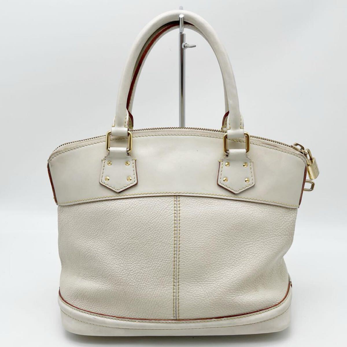 LOUIS VUITTON　ルイヴィトン　ロックイットPM スハリ ハンドバッグ　手提げバッグ　ホワイト系　M91887　TH1016_画像10