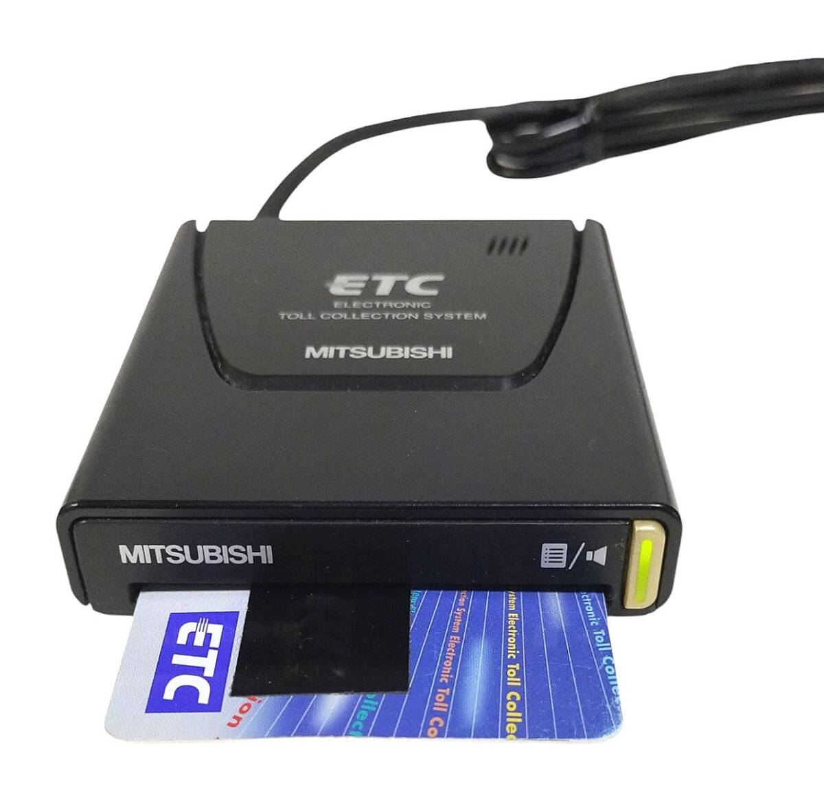 ◇軽自動車登録◇正常動作品◇三菱 一体型ETC EP-9U58V◇音声案内◇USB電源◇簡単取付◇送料無料◇mJ27ba_画像2