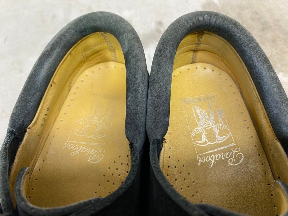 PARABOOT for ARPENTEUR Paraboot a- авторучка toru специальный заказ Испания производства SAFARI BRIAC SHOES deck shoes размер :8 цвет : темно-синий серия 