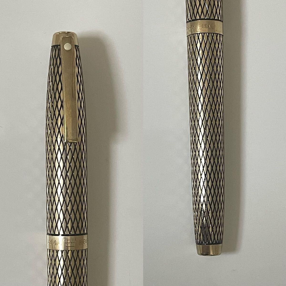 SHEAFFER シェーファー 万年筆 ペン先14K 585 刻印　 筆記用具　筆記未確認　10063C_画像10