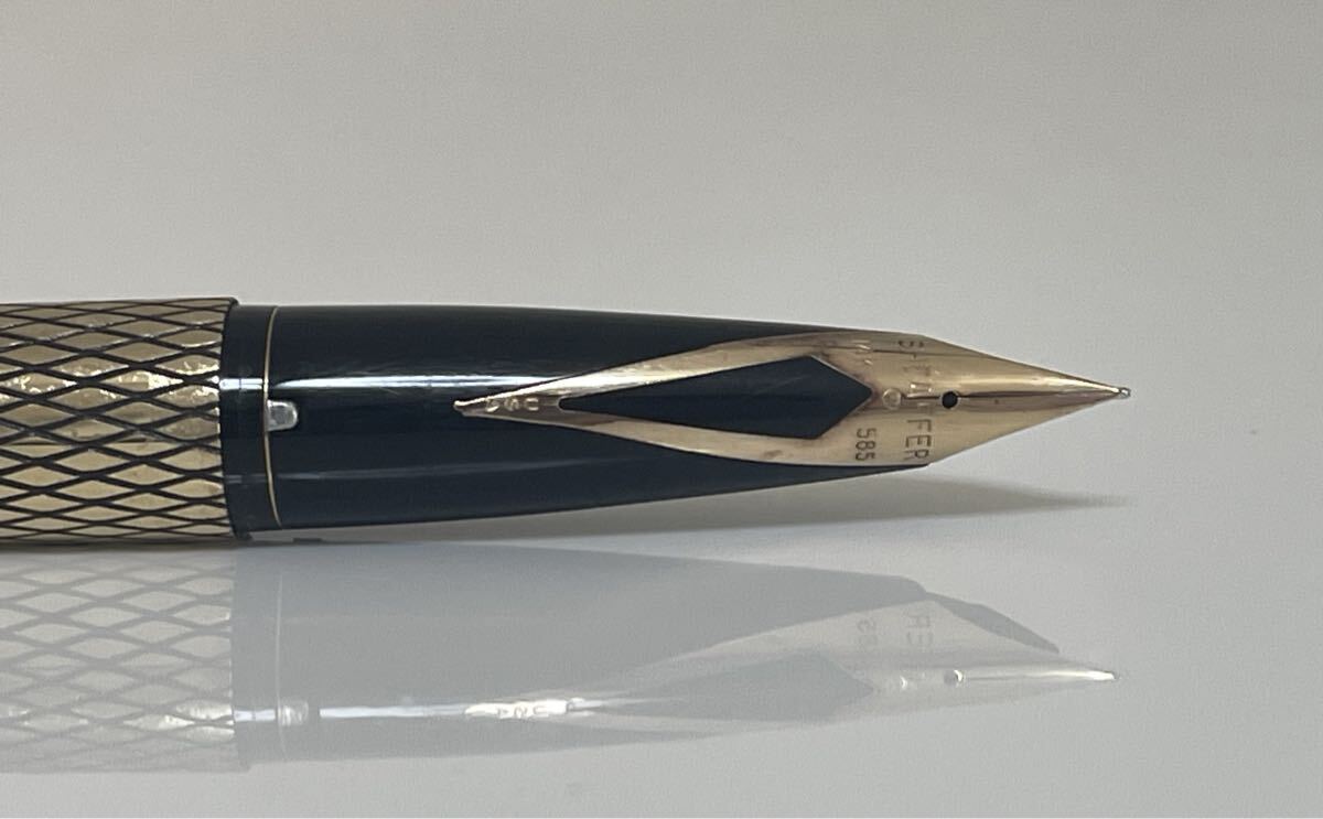 SHEAFFER シェーファー 万年筆 ペン先14K 585 刻印　 筆記用具　筆記未確認　10063C_画像4