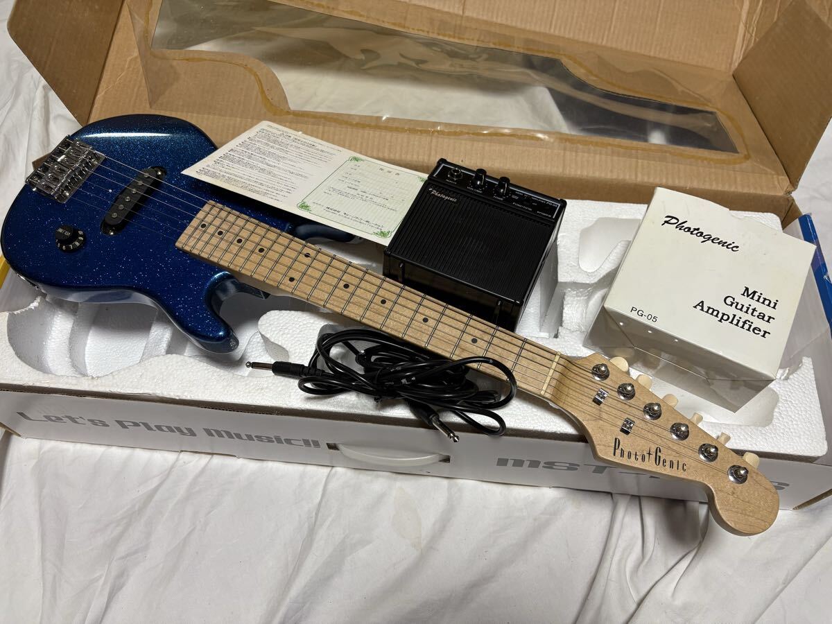 Photogenic ミニエレキギター MST-120S保証書1919-04-1_画像3