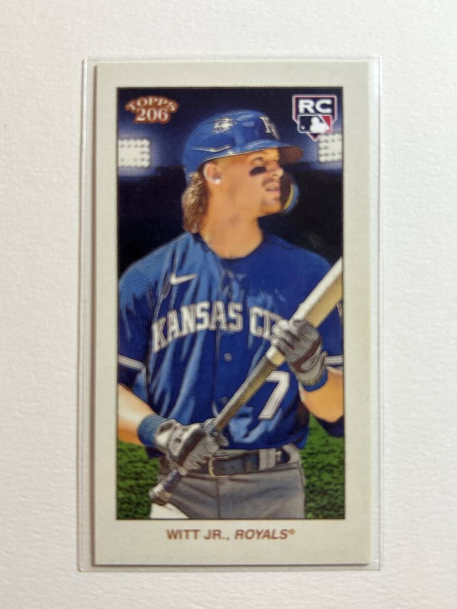 [ Bobby * Wit * Junior / Bobby Witt Jr. RC]2022 Topps 206 / Kansas City Royals