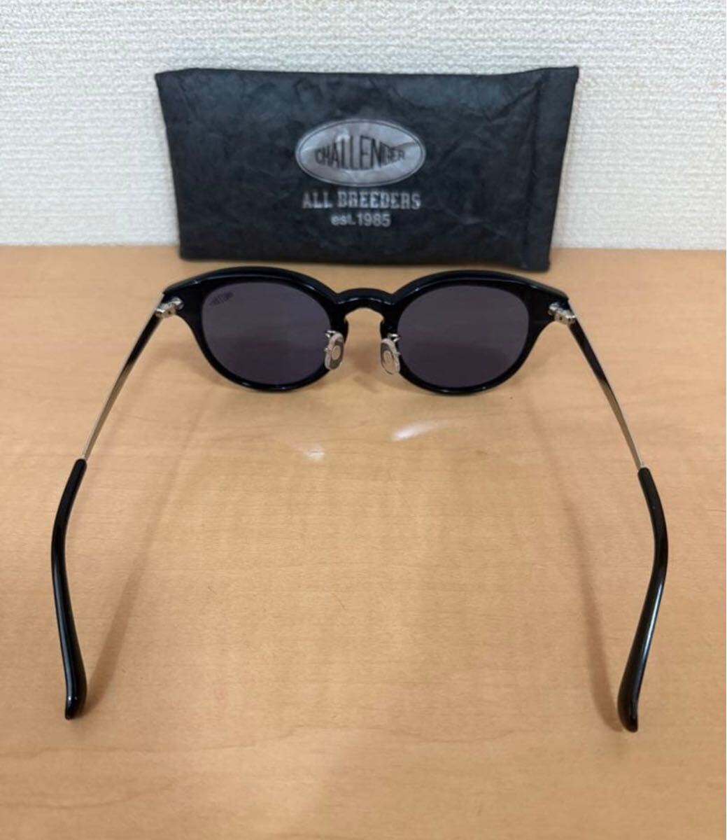 CHALLENGER ブラック サングラス ケース付き CHALLENGER ブラック サングラス ケース付き チャレンジャー