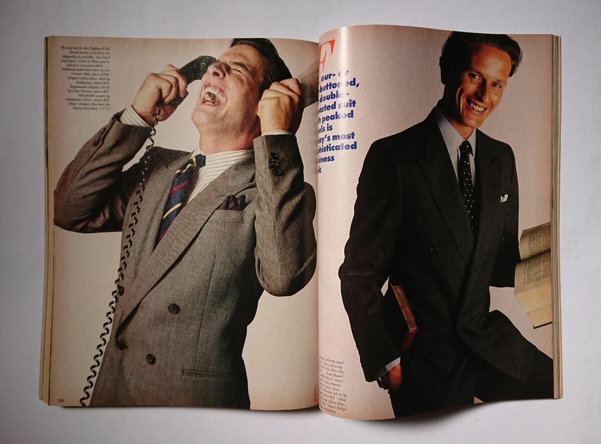 GQ US 1986年 9月号 表紙 ゲイリー・フェンチク_画像6