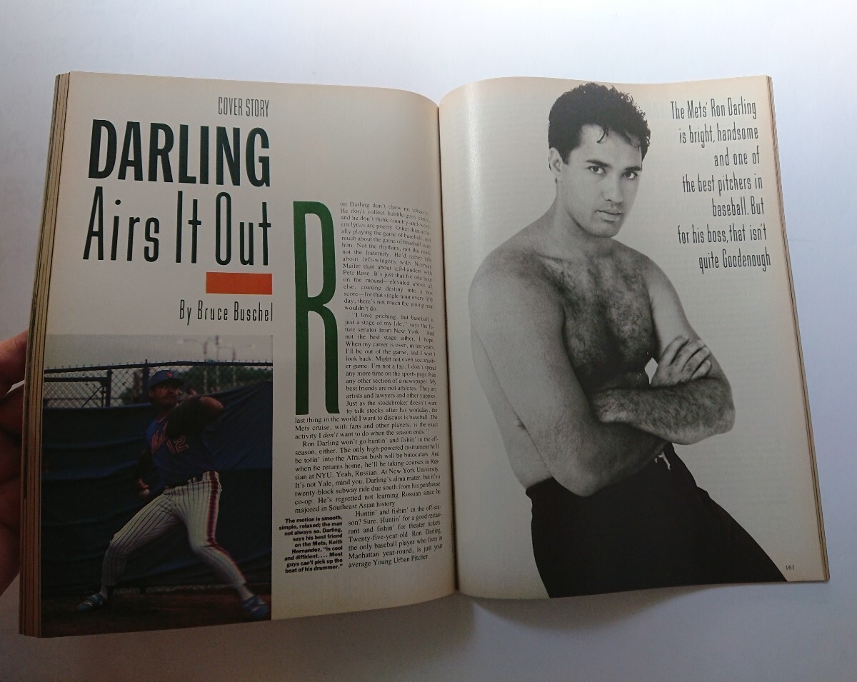GQ US 1986年 8月号 表紙 ロン・ダーリング_画像8