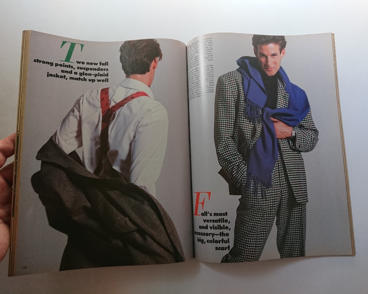 GQ US 1986年 8月号 表紙 ロン・ダーリング_画像5