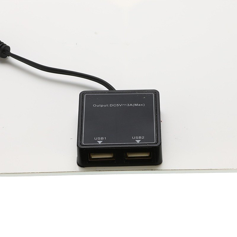 lyw03★50Wーパネル デュアルUSB出力ソーラーセルポリソーラーパネル カーヨット用 with 40A controller _画像5