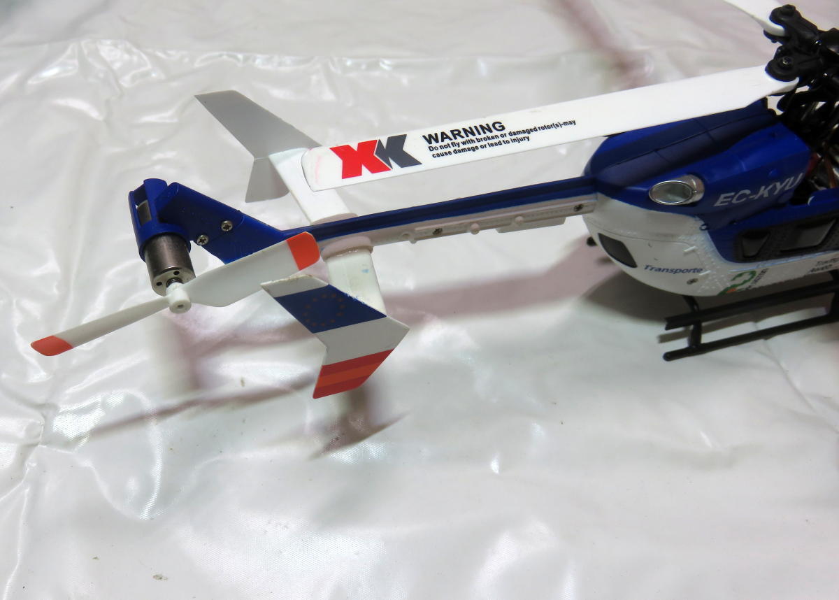 ■HiTEC■ EC145 K124 ラジコンヘリ スケール機 ジャンク_画像5