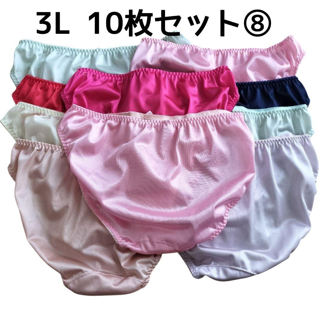 3Lショーツ10枚セット⑧　レディース　パンツ_画像2